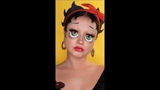 Макияж на Хеллоуин  Betty Boop cosplay