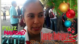 Mensaje de Navidad y año nuevo Lourdes Rodríguez