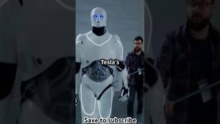 Tesla's Optimus Robot The Future of Al-Powered Workforce! #shorts