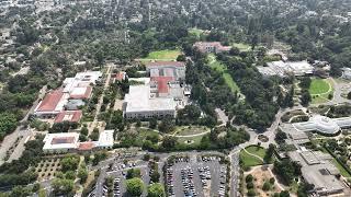 DJI Mavic 3 drone flight over The Huntington, Pasadena, CA, 2024-09-13