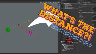 Unity - Distance From Point To Line - Code - No Blabla No BS