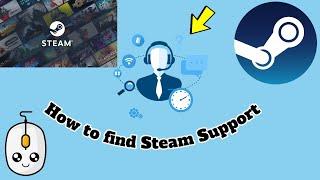 How to find Steam Support