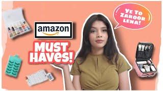 Must Haves From Amazon|| Brushes, Rgb lights and much more..||Tania Jaiswal