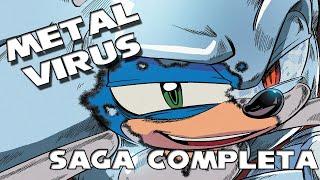 Sonic the Hedgehog IDW Comics O Filme Saga Metal Virus Completa