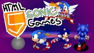 HTML5 Sonic Fan Games on Scratch