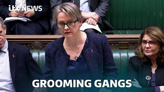 Home Secretary addresses Parliament to unveil grooming gangs review - Watch Live | ITV News