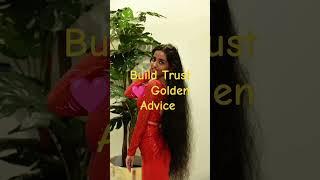 Build Trust with Yourself Fo What you plan Great Advice