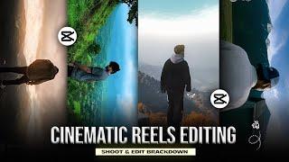 How To Edit COLOUR GRADING CINEMATIC reels Editing  | Capcut video editing | A COMPLETE BREACKDOWN