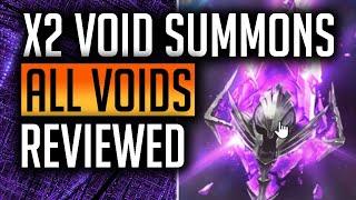 RAID: Shadow Legends | x2 Void Summons this weekend | All voids champions 10 second review!