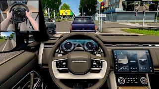 City Car Driving - 2022 Range Rover Autobiography  [Steering wheel gameplay]