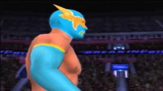 Real Sin Cara ( Mistico ) Smackdown 2011 Attire SvR 2011 CAW Entrance W/Formula HD