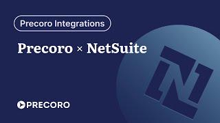 Precoro Integration with NetSuite | Integration Demo