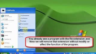 How to "Remove" / Hide a File Extension