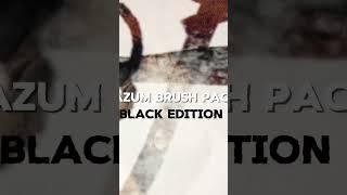 RaZuM Brush pack Black edition for Procreate