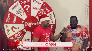 Digicel Grenada #GetGifted Christmas - Wheel Spin 1