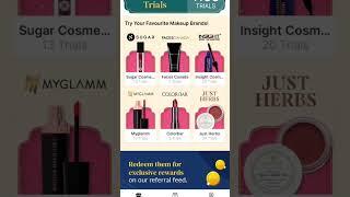 Smytten free sample review/ smytten/ smytten coupon code/ smytten haul 2022/ how to use smytten app