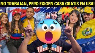 MARGINALES VENEZOLANOS NO LES GUSTA TRABAJAR, PERO EXIGEN CASAS GRATIS!