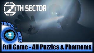 7th Sector - Full Game Walkthrough PS4 Gameplay - All Puzzles Solved, All Phantoms Locations & TR's