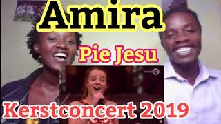 Amira Willighagen - Pie Jesu - Kerstconcert 2019 | REACTION VIDEO