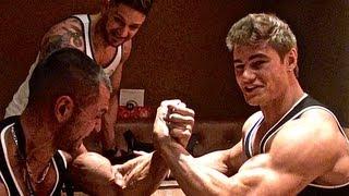 Alon Gabbay vs Jeff Seid Arm wrestling