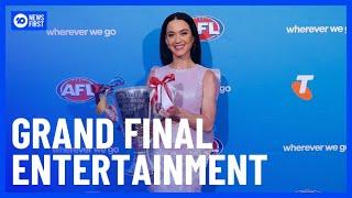 Katy Perry Prepares For AFL Grand Final Performance | 10 News First