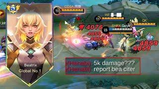 BEATRIX 99% TRUE DAMAGE BUILD 2024 BEST FOR SOLO RANK