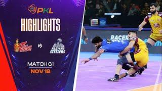 Match Highlights: Telugu Titans vs Haryana Steelers | November 18 | PKL Season 11