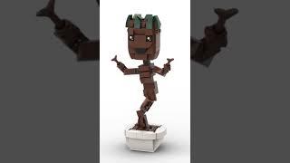 LEGO Baby Groot MOC - #Shorts #LEGO #Groot #GOTG #Avengers #Marvel #MOC #TheBricketeer