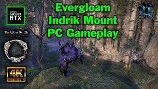 Elder Scrolls Online: Evergloam Indrik Mount - PC Gameplay - 4K - MAX settings RTX 4070 Ti SUPER