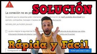 SOLUCION la conexion no es privada  (Tutorial Rápido y Fácil) {google chrome} ACTUALIZADO 2020