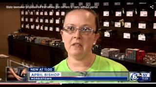 Customers at Buds Gun Shop & Range Discuss Gun Bills
