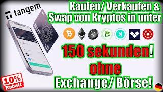 so einfach kann das Kaufen| Verkaufen & Swap von Kryptos sein! |  Deutsch/German