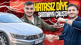 HATASIZ DİYE SATMAYA ÇALIŞTI HASARLI ÇIKTI ! 1.350.000 TL PASSAT ALDIK