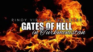 Finding the Gates of Hell in Darvaza, Turkmenistan  | Pinoy Virtual Traveller - #Shorts