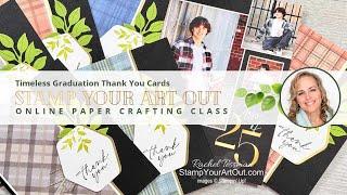 Timeless Graduation Thank You Cards