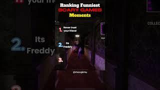 Ranking Funniest Scary Games Moments!! (Jump Scares & Laughter)