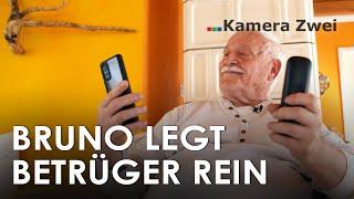 Betrüger-Schreck Bruno stellt Schockanrufer Falle | Kamera Zwei