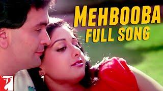 Mehbooba | Full Song | Chandni | Rishi Kapoor, Sridevi | Lata Mangeshkar, Vinod Rathod | Shiv-Hari