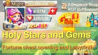 Lords Mobile: Fortune Chests Galore and Labyrinth JACKPOT!!!