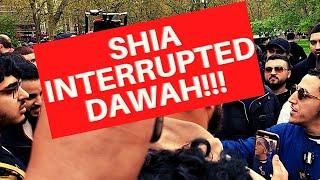 Rafida Shia Came For Shamsi Especially destroy his dawah To Atheist! Shia| Speakers Corner