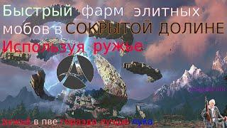 ArcheAge 2022 Фарм сокрытой долины с РУЖЬЁМ, самый удобный класс для фарма с ружьём  для пве