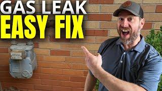 Repairing a NATURAL GAS Pipe LEAK | Home EMERGENCY Preparedness