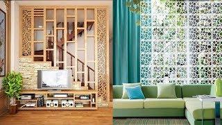50 Room divider ideas ! Living room partition wall design 2020
