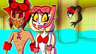 Hazbin Hotel BIKINI PARTY is LOST in the BACKROOMS