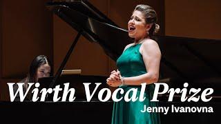 Wirth Vocal Prize 2019-20: Jenny Ivanovna (winner)