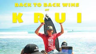 BACK TO BACK WINS AT KRUI!