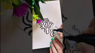 Guess the art?? #drawing #viralvideos