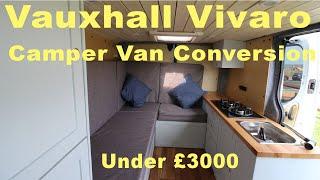 Vauxhall Vivaro Camper Van Conversion - Van Tour