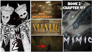 THE WITCH TRIALS 2 CONFIRMED!NEW Sneak Peeks and Book 2 Chapter 4 Info - The Mimic Roblox