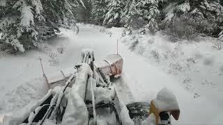 Big Mountain Snow Plow Blizzard 2024